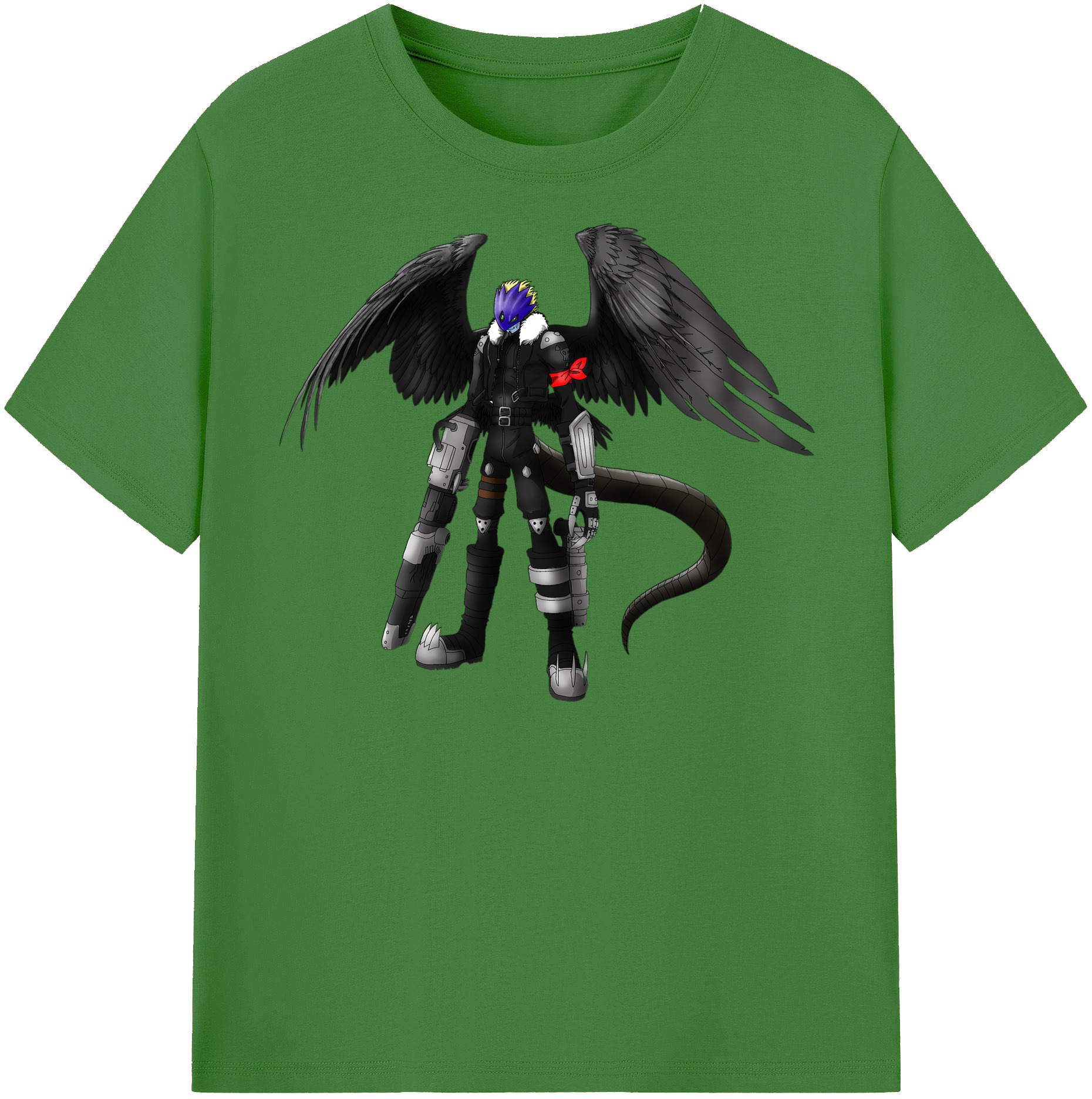 （画像用） Digimon デジタルモンスター/デジモン レディースカジュアルプリントTシャツ（綿100％）